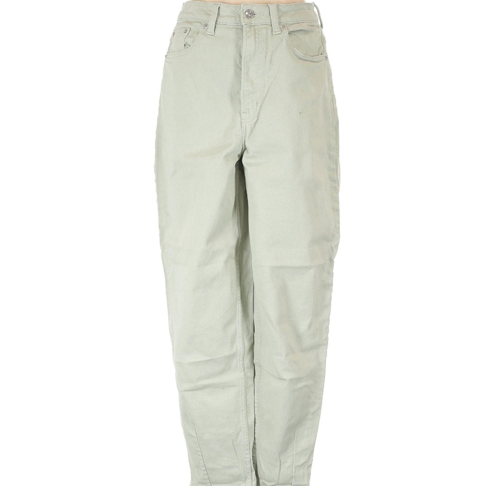 H&M Green Straight Leg Jeans